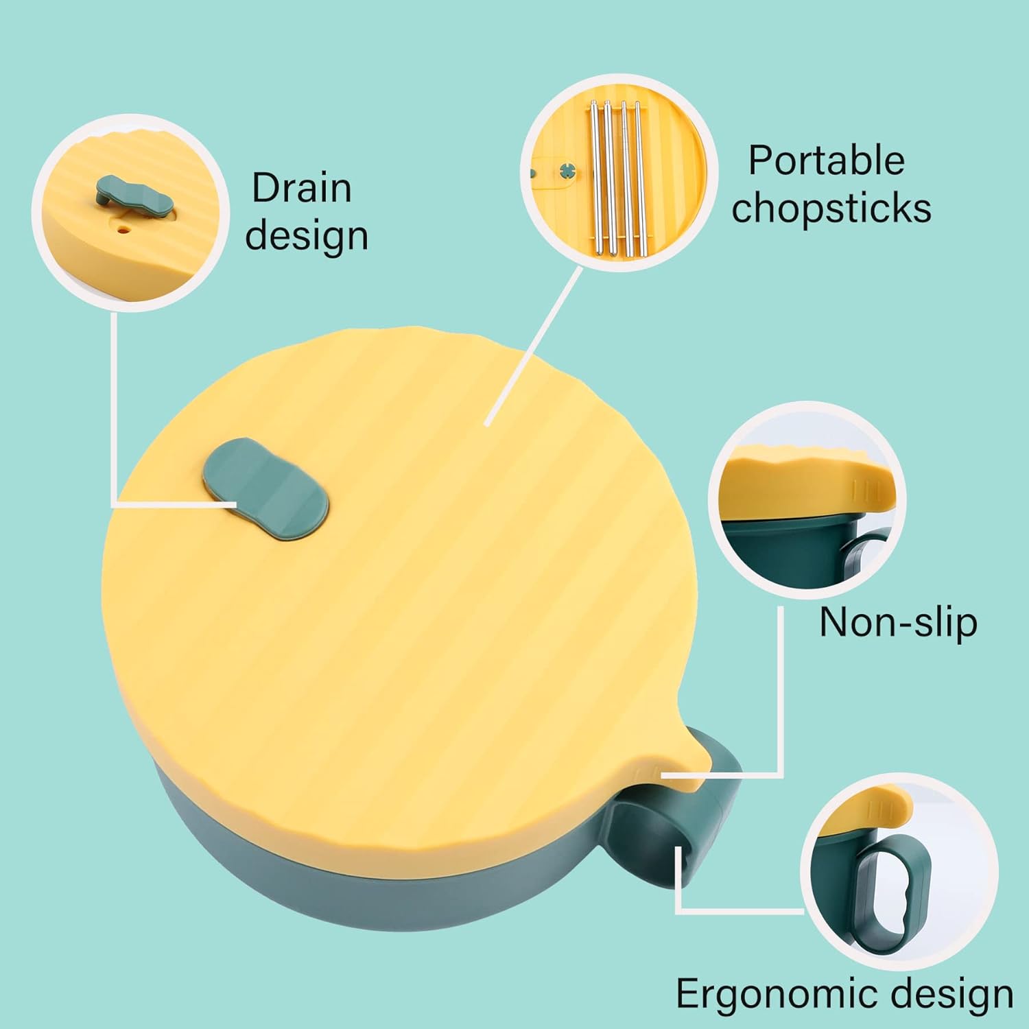 Bowl Set, Microwave Noodle Bowl, Noodles Bowl with Chopsticks Bowl Set, Microwave Noodle Bowl, Noodles Bowl with Chopsticks